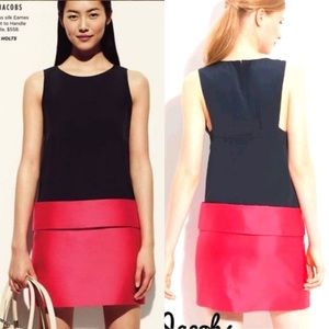 MARC by Marc Jacobs Eames Silk Colorblock Dress